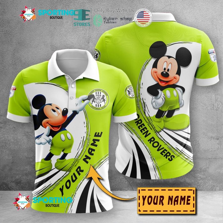 personalized mickey mouse forest green rovers 3d shirt hoodie 1 54075