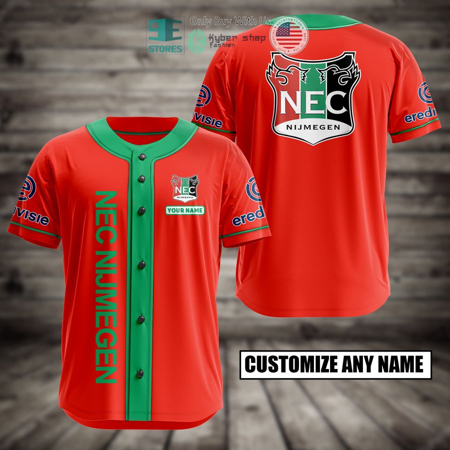 personalized nec nijmegen custom baseball jersey 1 56528