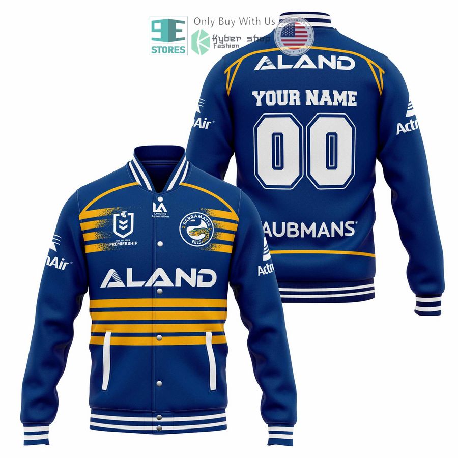 personalized parramatta eels aland baseball jacket 1 18041