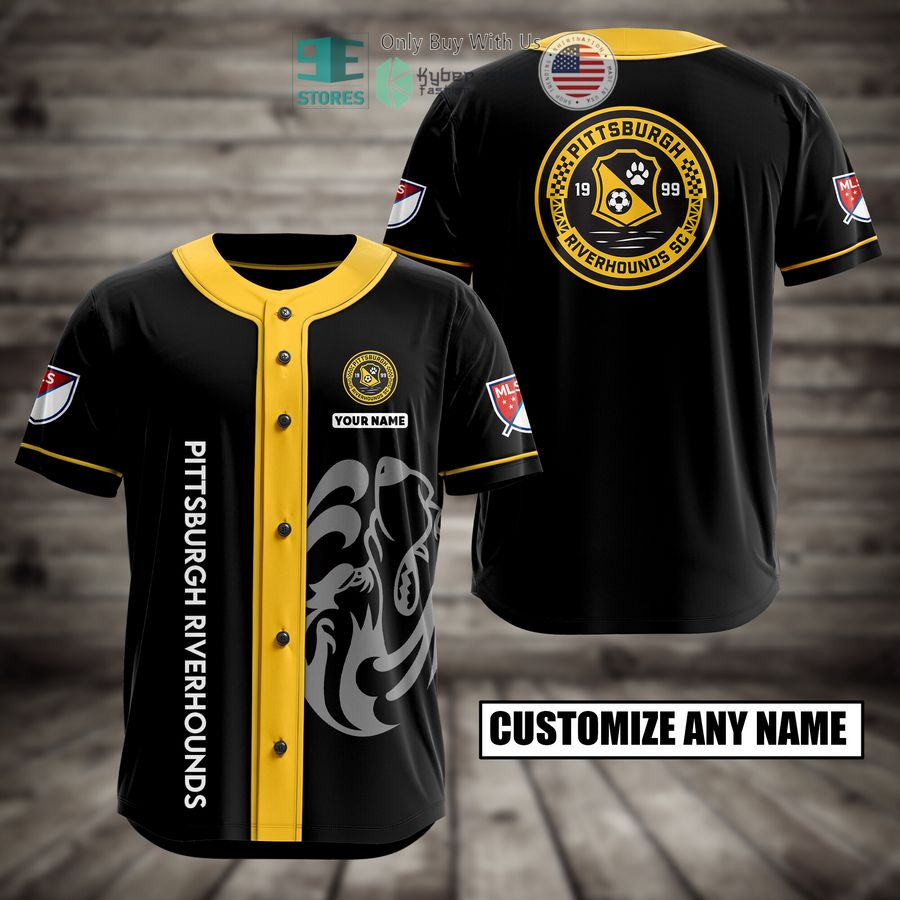 personalized pittsburgh riverhounds custom baseball jersey 1 91740