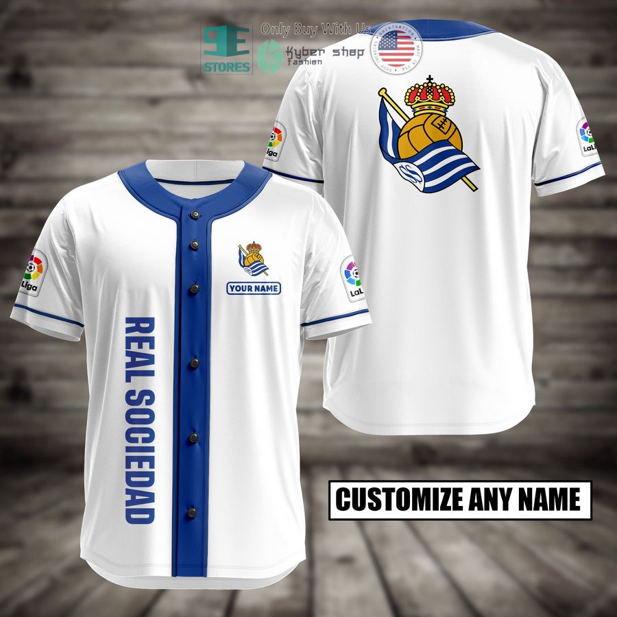 personalized sociedad custom baseball jersey 1 77256