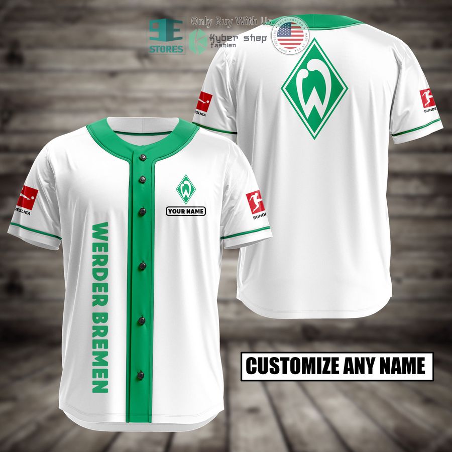 personalized werder bremen custom baseball jersey 1 48136