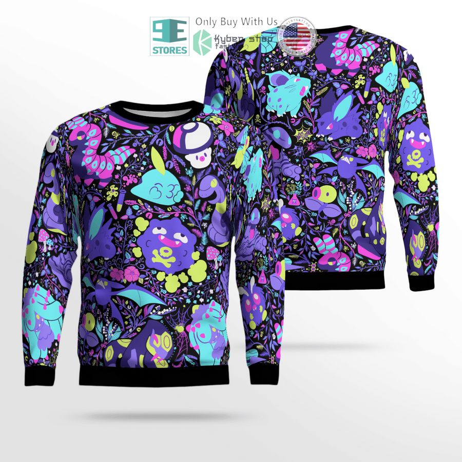 poison type sweatshirt sweater 1 3099