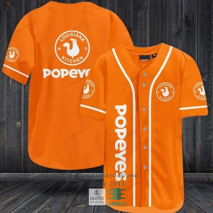 popeyes louisiana kitchen baseball jersey 1 84346