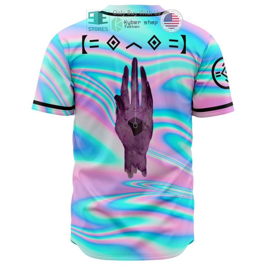 porter robinson hologram pattern baseball jersey 2 95096