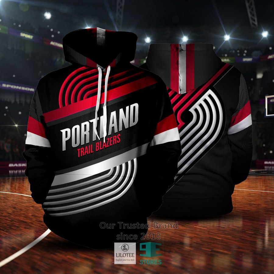 portland trail blazers 3d hoodie 1 9234