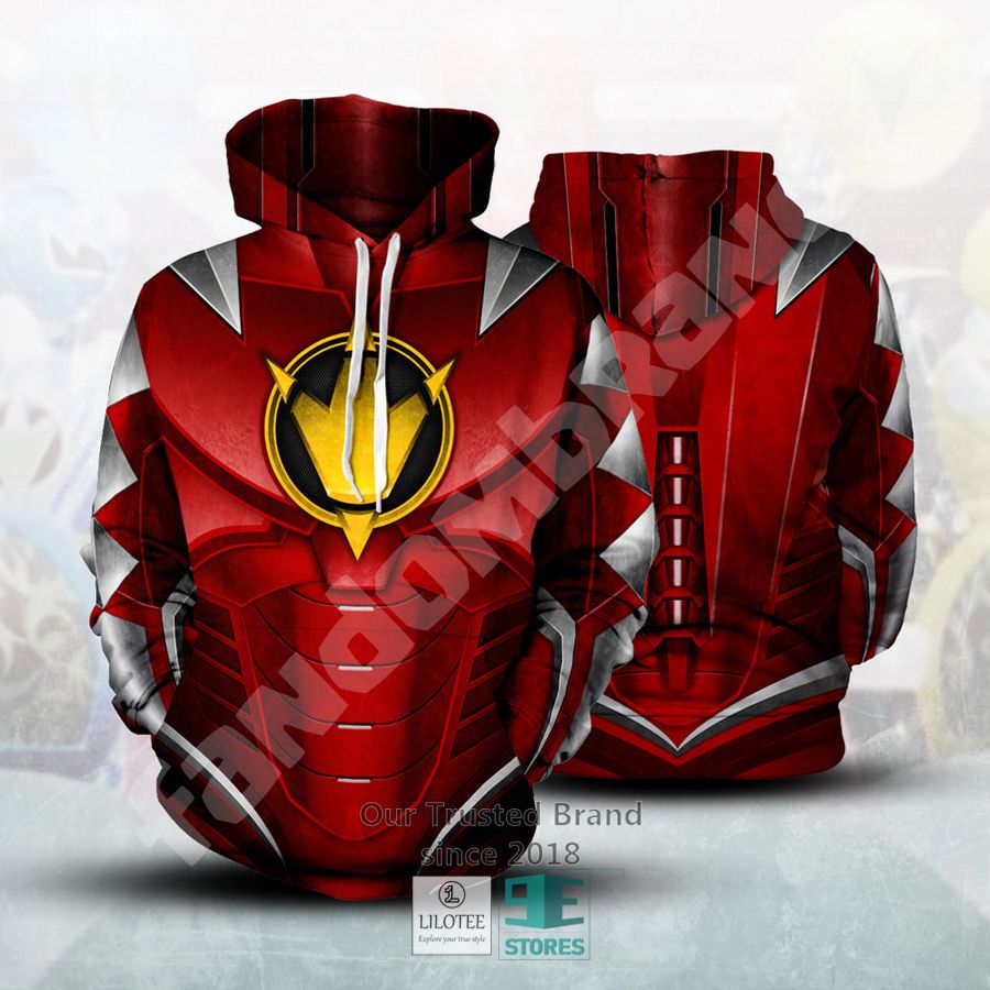 power rangers dino thunder 3d hoodie 1 22857