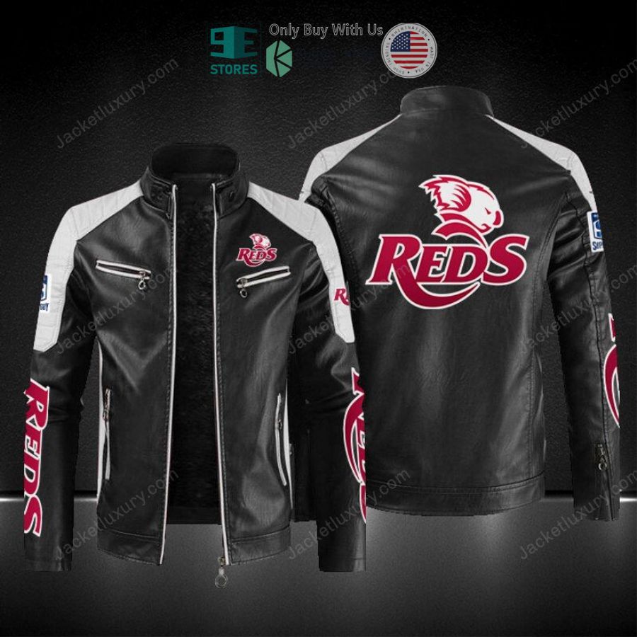 queensland reds block leather jacket 1 29933