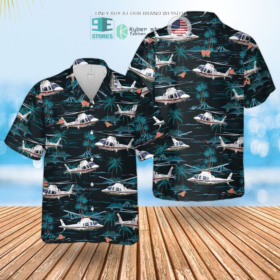 raf leonardo aw109sp grandnew a109sp hawaiian shirt shorts 1 34476