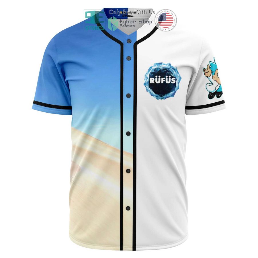 rick sanchez rufus white blue baseball jersey 1 76689