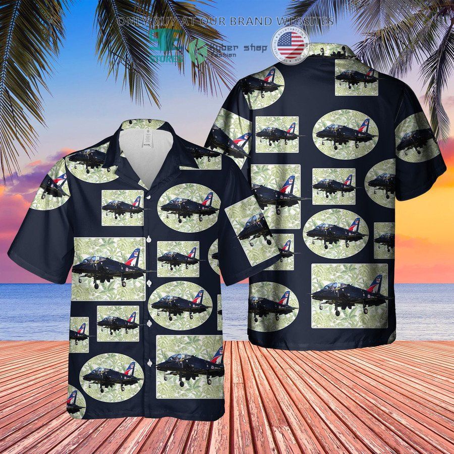 royal navy hawk fixed wing aircraft hawaiian shirt 2 79593