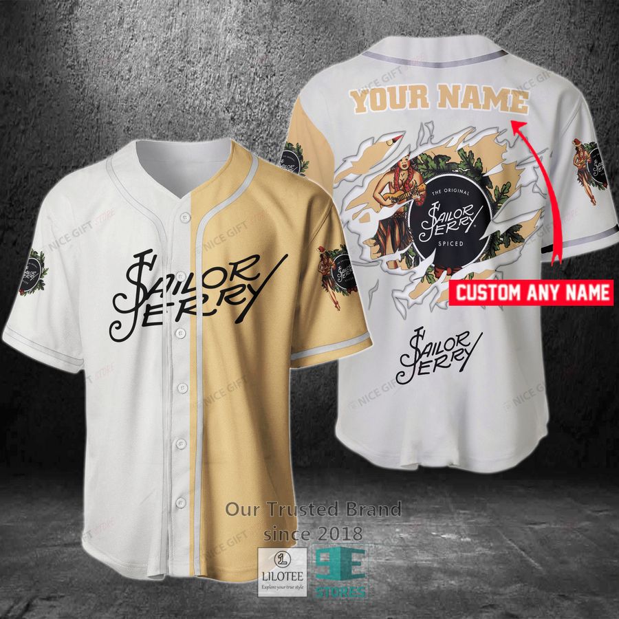 sailor jerry your name baseball jersey 1 92510