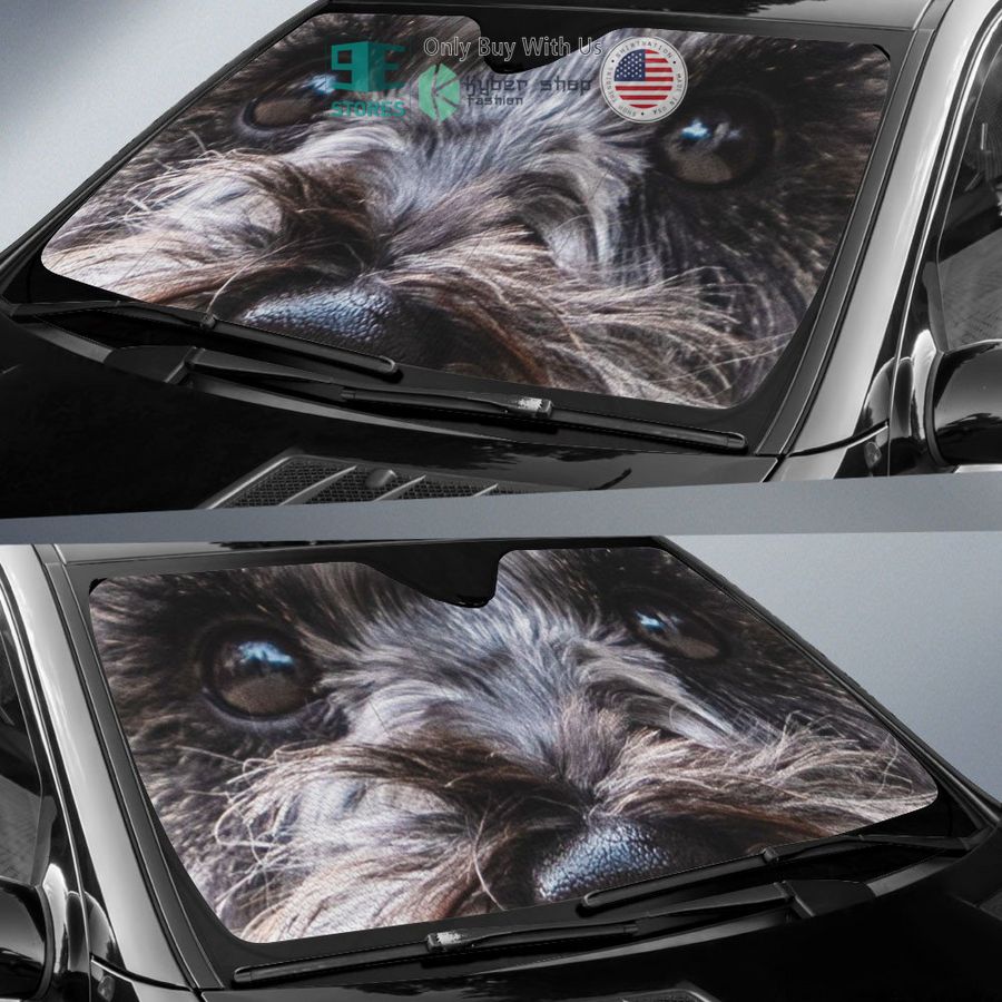 schnoodle eyes car sun shade 2 44280