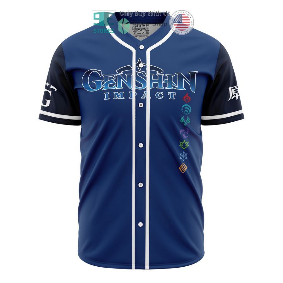 seven elements genshin impact baseball jersey 1 58838