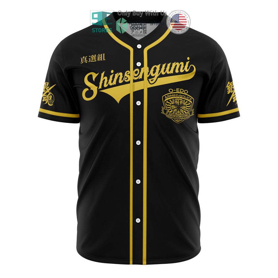 shinsengumi gintama baseball jersey 1 60547