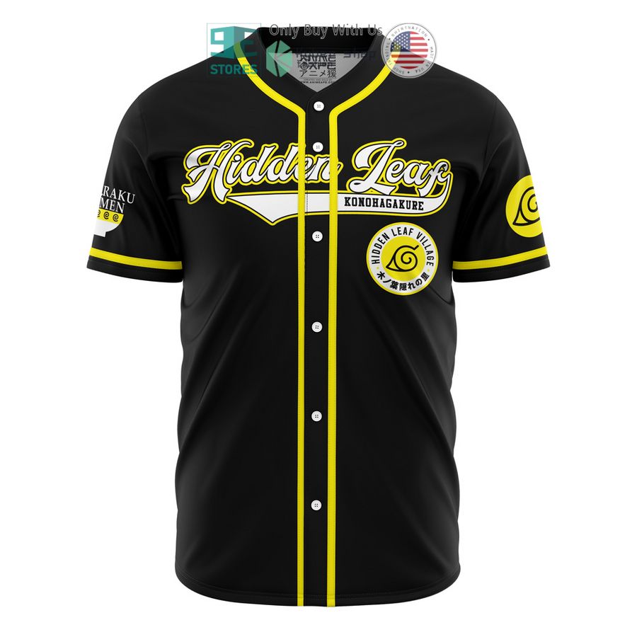 shippuden hidden leaf uzumaki naruto baseball jersey 2 25487