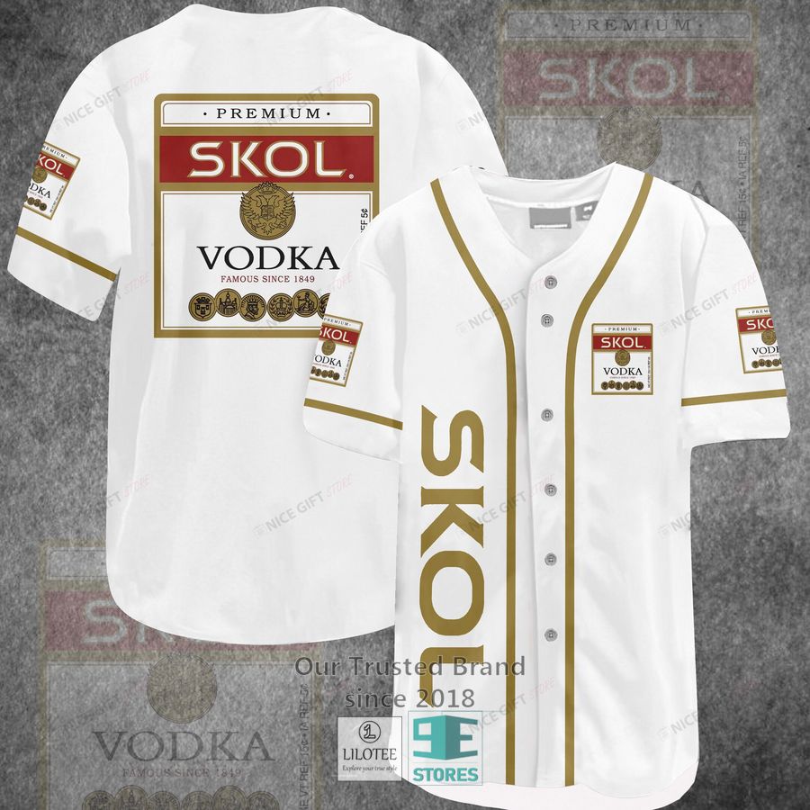 skol vodka baseball jersey 1 44668