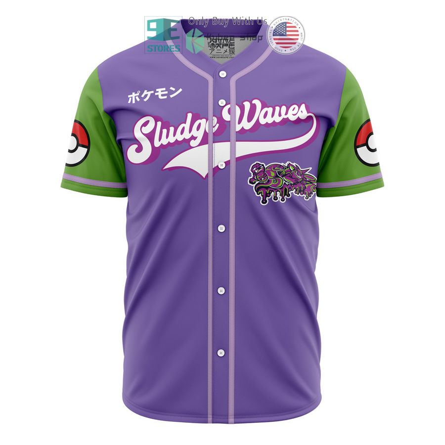 sludge waves pokemon baseball jersey 2 21290