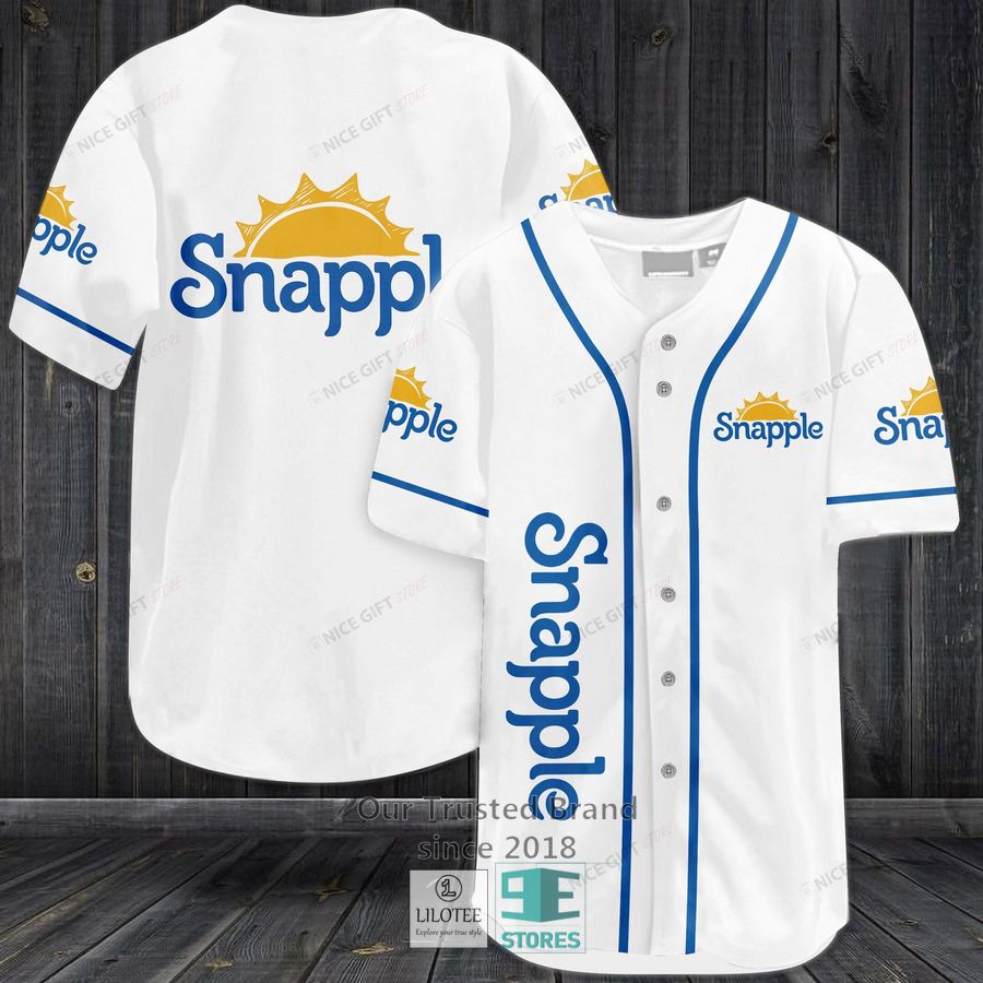 snapple baseball jersey 1 72753