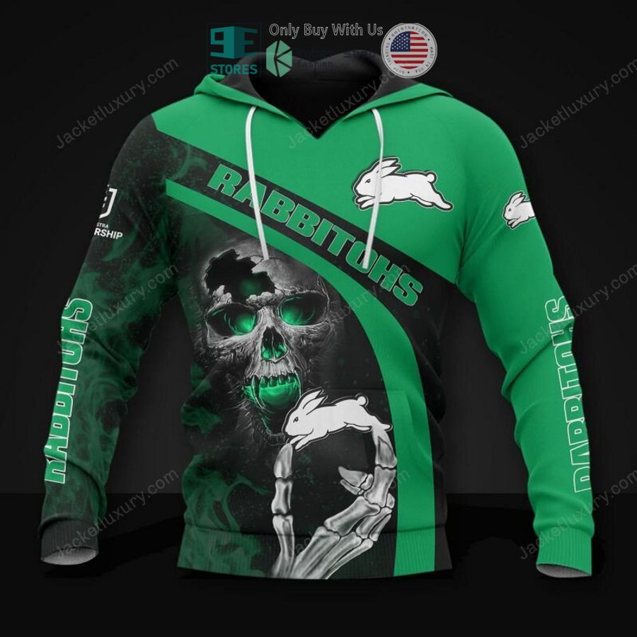 south sydney rabbitohs skeleton 3d hoodie polo shirt 1 63956