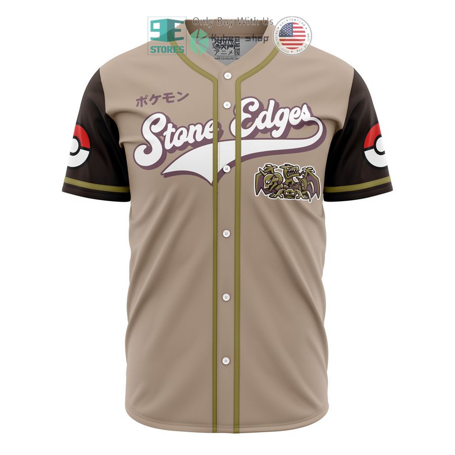 stone edges pokemon baseball jersey 1 85786