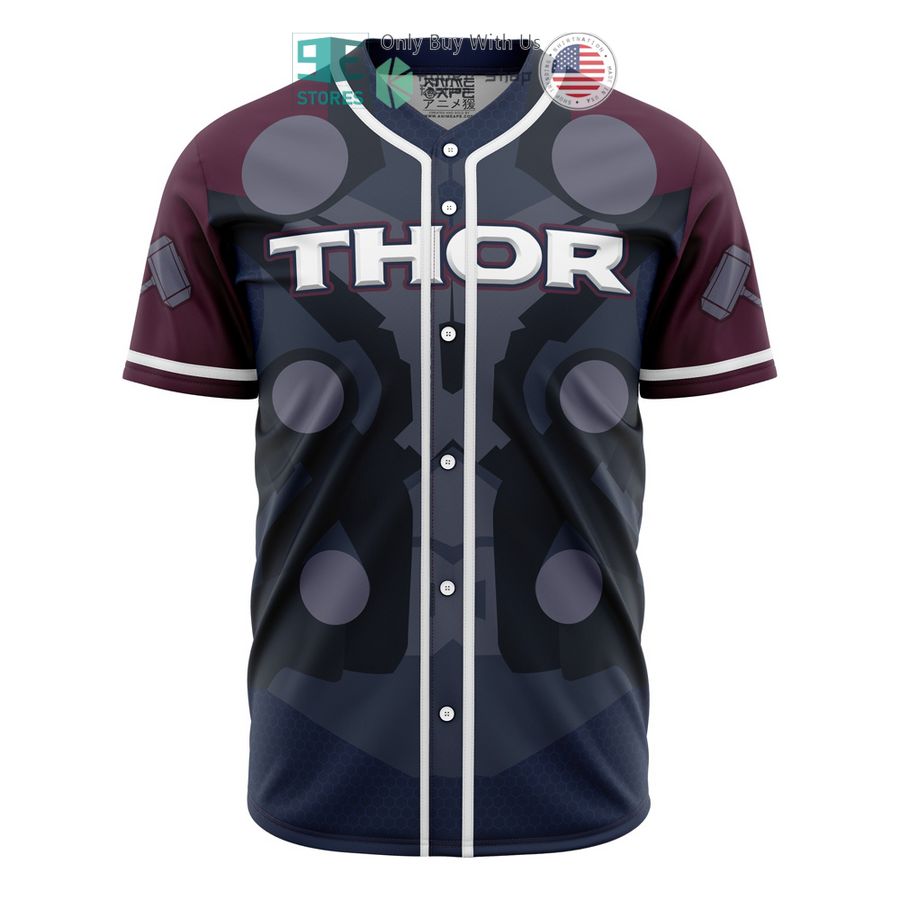 thor marvel baseball jersey 2 7717