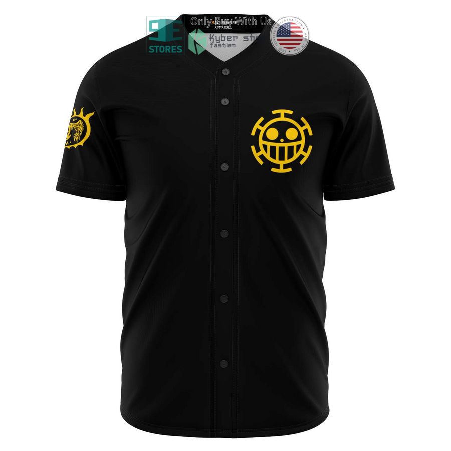 trafalgar law one piece baseball jersey 1 72382