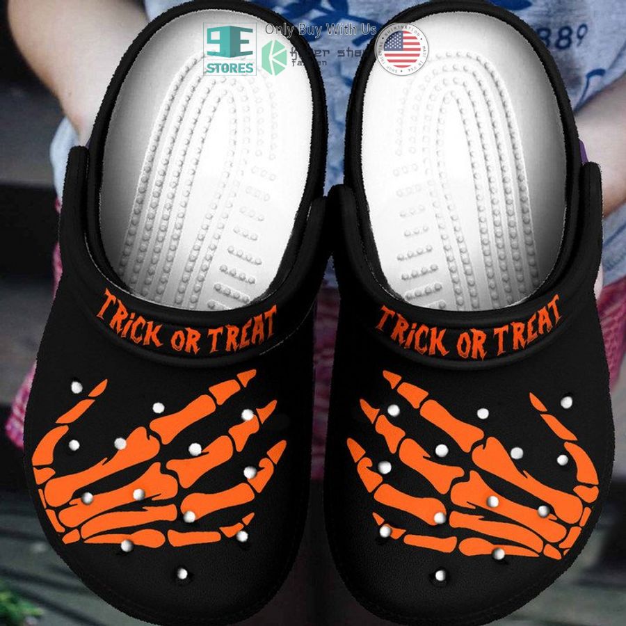 trick or treat jack skellington hand crocs crocband clog 1 70283