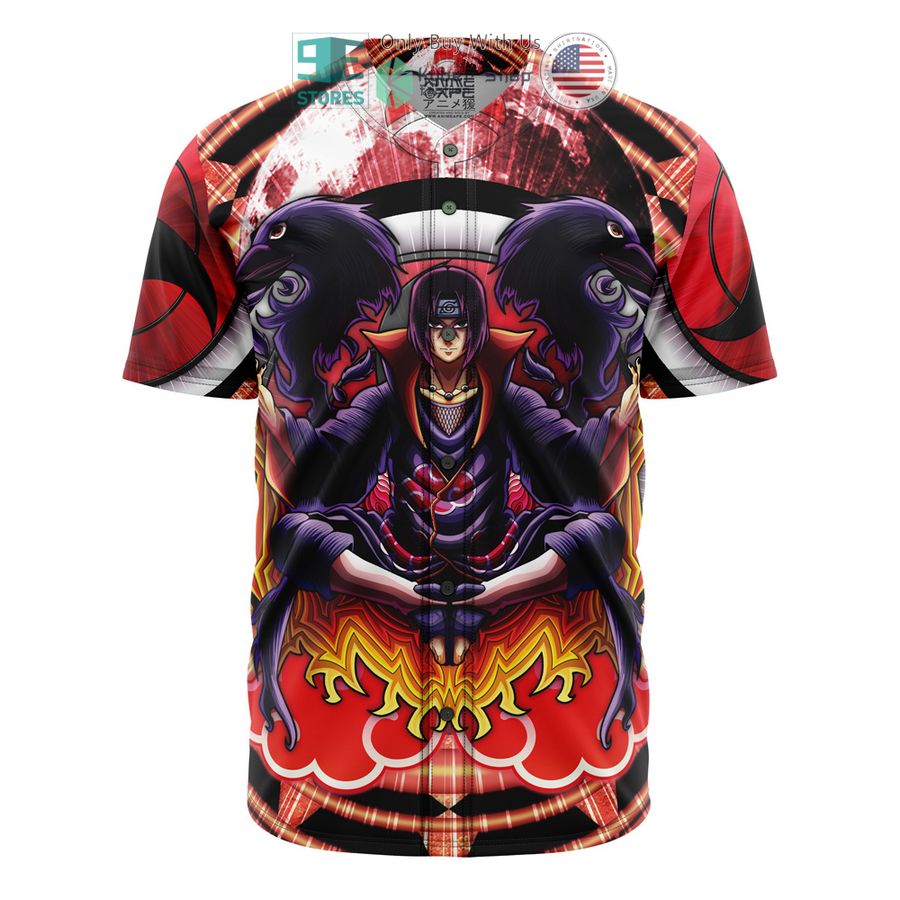 trippy akatsuki uchiha itachi naruto shippuden baseball jersey 2 57716