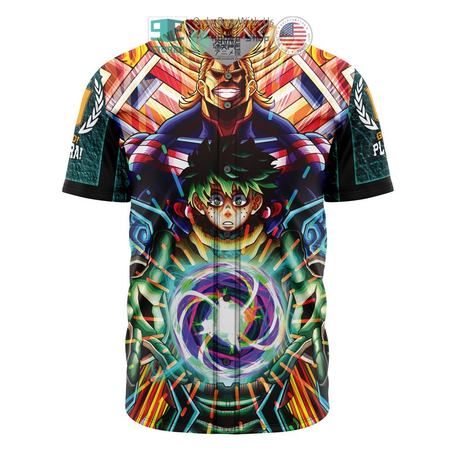 trippy deku x all might my hero academia baseball jersey 1 65833