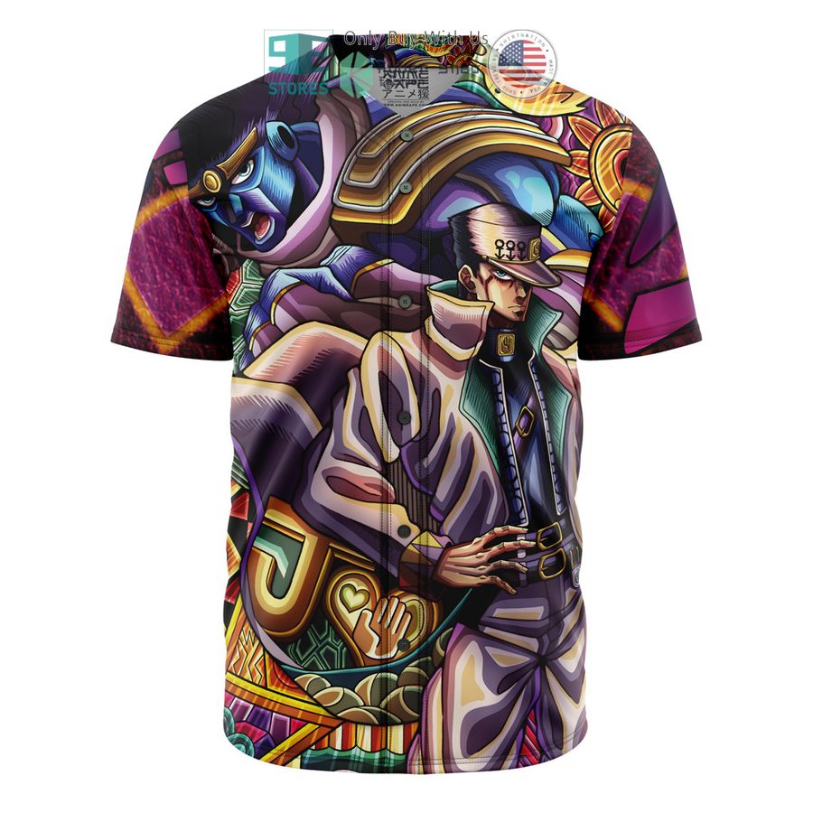 trippy jotaro kujo jojos bizarre adventure baseball jersey 1 54807