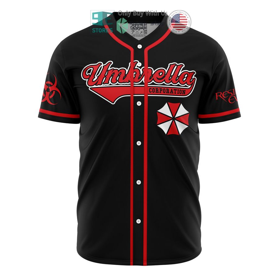 umbrella corp resident evil baseball jersey 1 88111