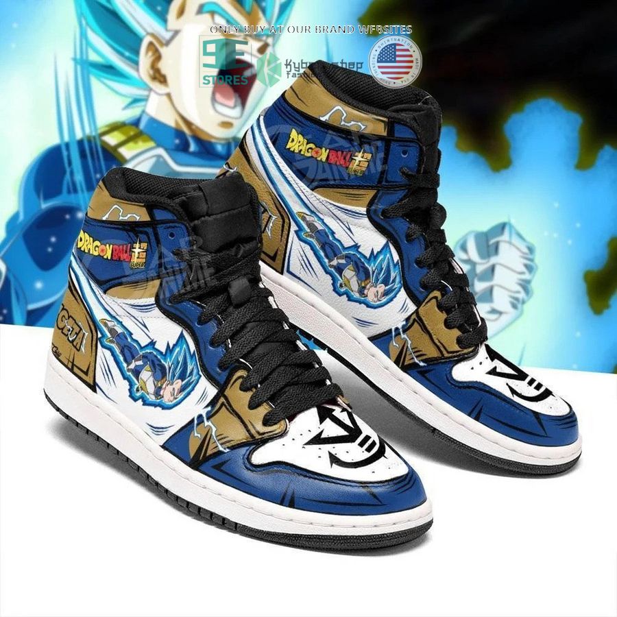 vegeta dragon ball air jordan high top shoes 2 22216