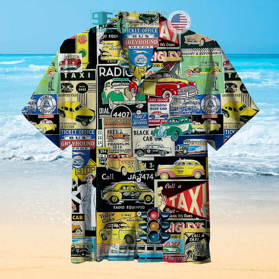 vintage taxi hawaiian shirt 1 9216