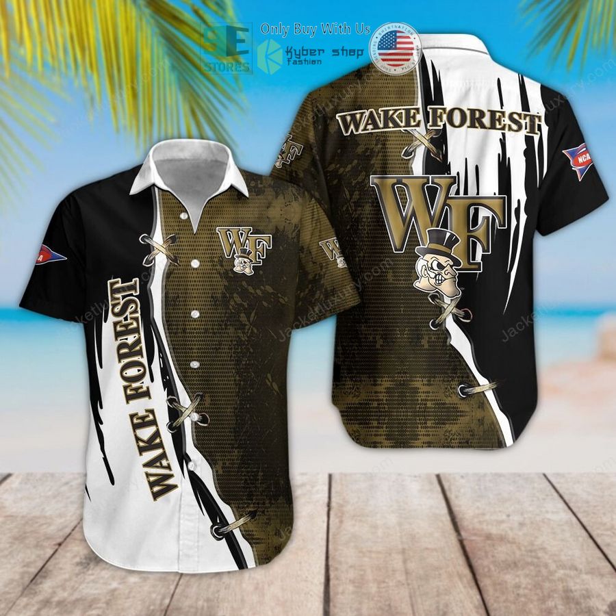 wake forest demon deacons hawaiian shirt 1 3787