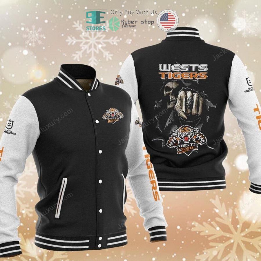 wests tigers death baseball jacket 1 82778