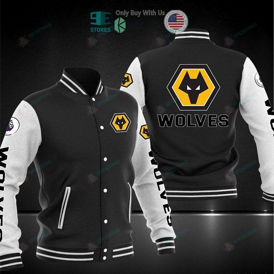 wolverhampton wanderers baseball jacket 1 30105