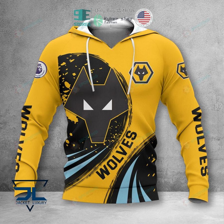 wolverhampton wanderers f c logo 3d polo shirt hoodie 2 4149