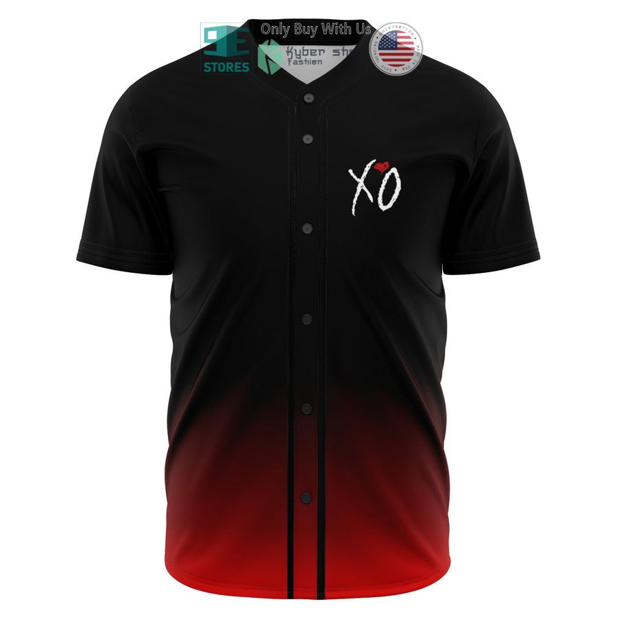 xo the weeknd baseball jersey 2 2622