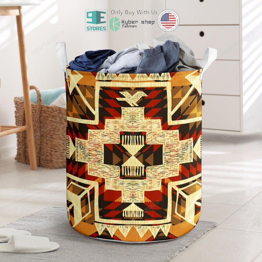 yellow arrow laundry basket 1 54098