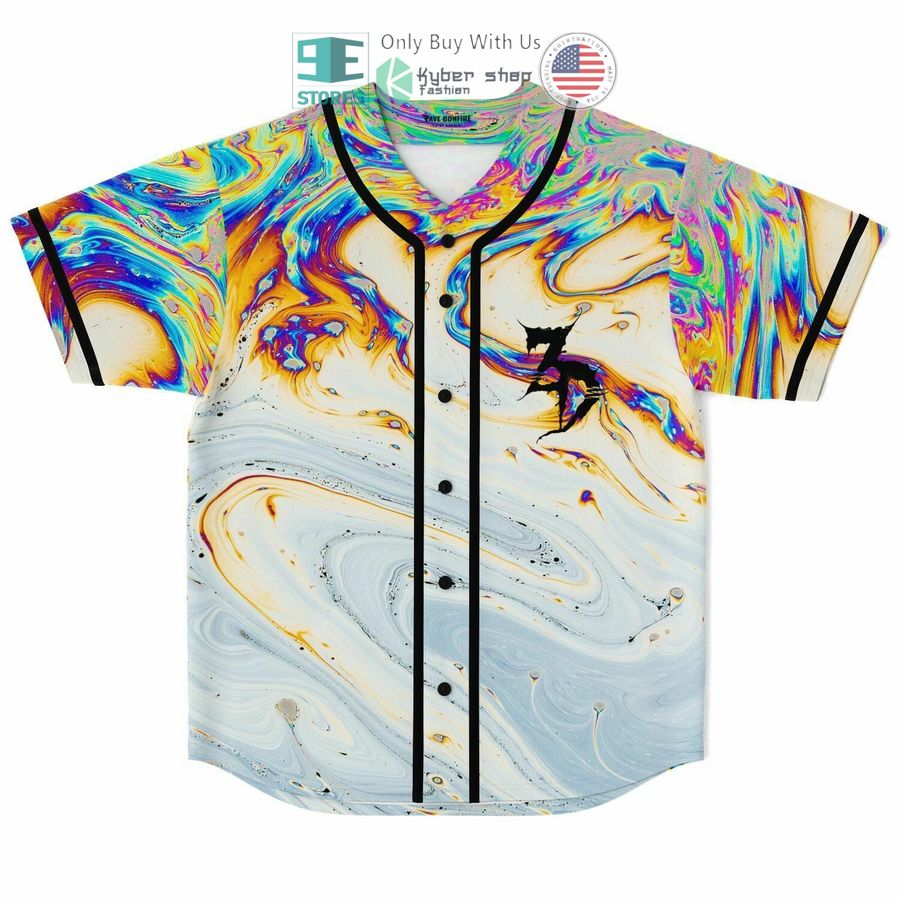 zeds dead multicolor baseball jersey 1 3223