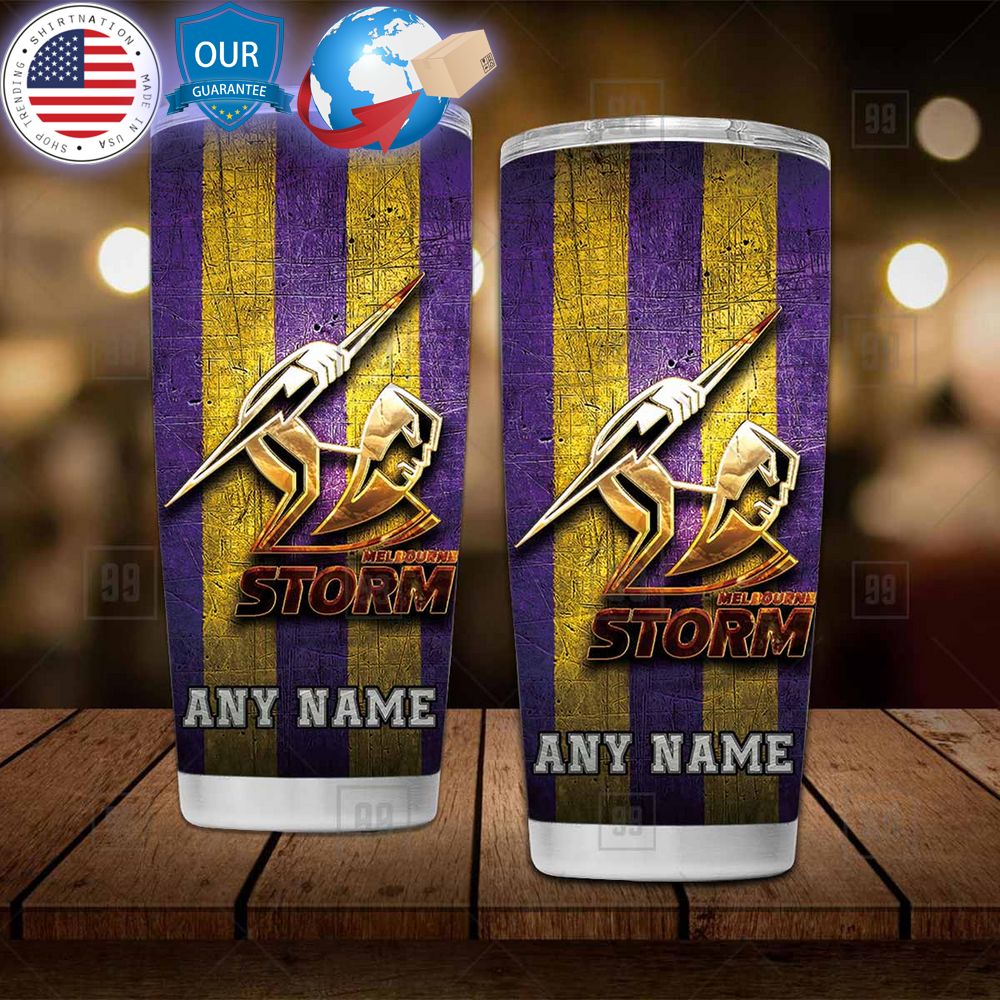 hot custom melbourne storm tumbler 2