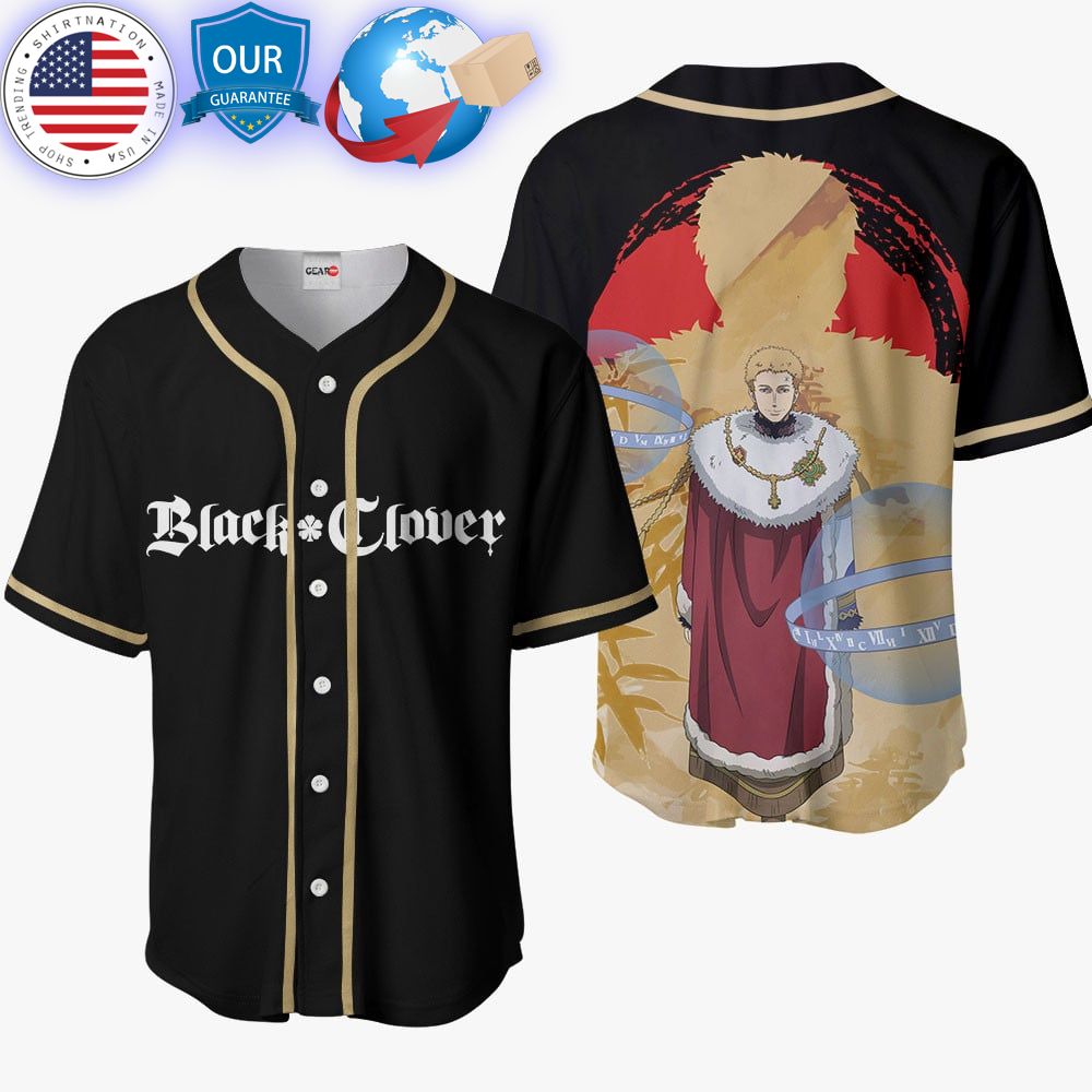 hot black clover julius nova chrono baseball jersey 1