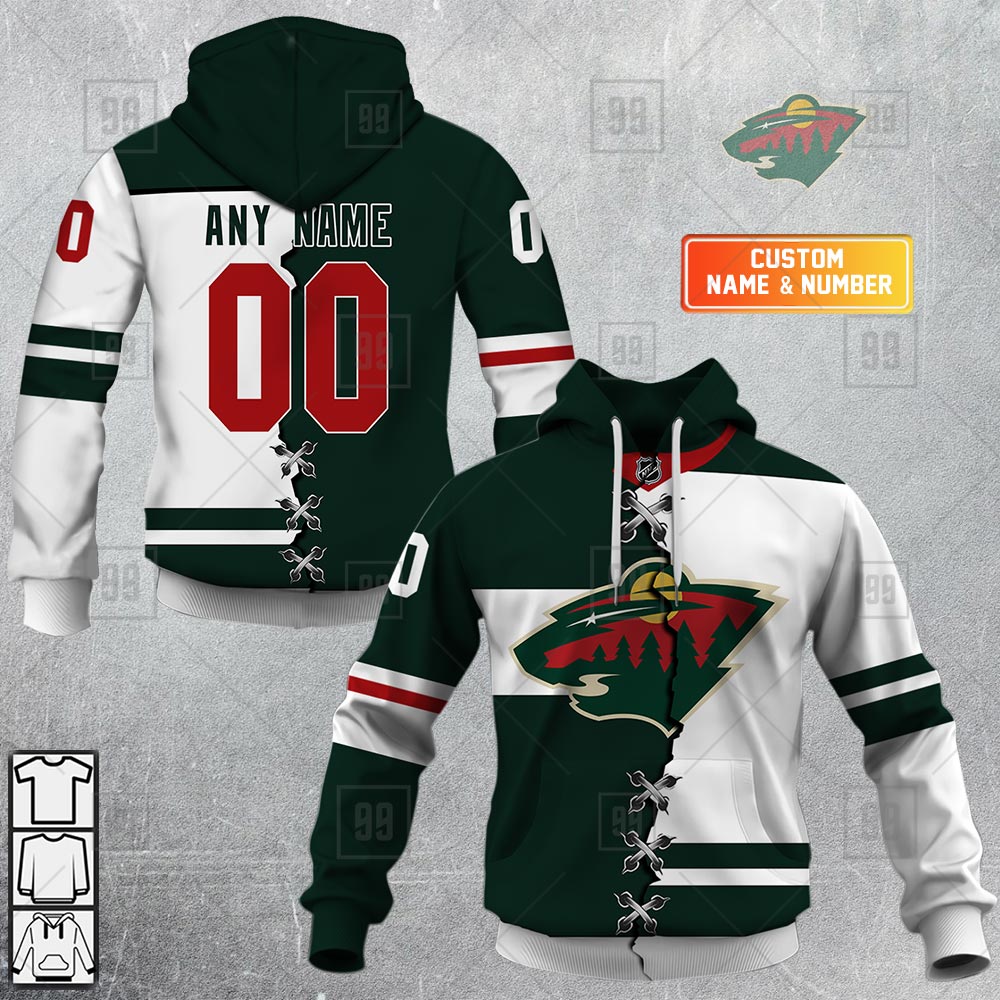 TU YN NHL Mix Jersey Minnesota Wild mockup ads