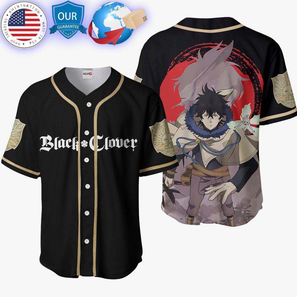 hot black clover yuno grinberryall baseball jersey 1