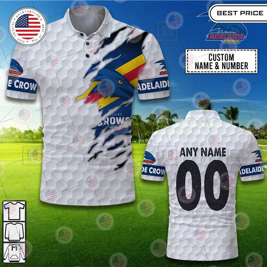 adelaide crows custom polo 1 743