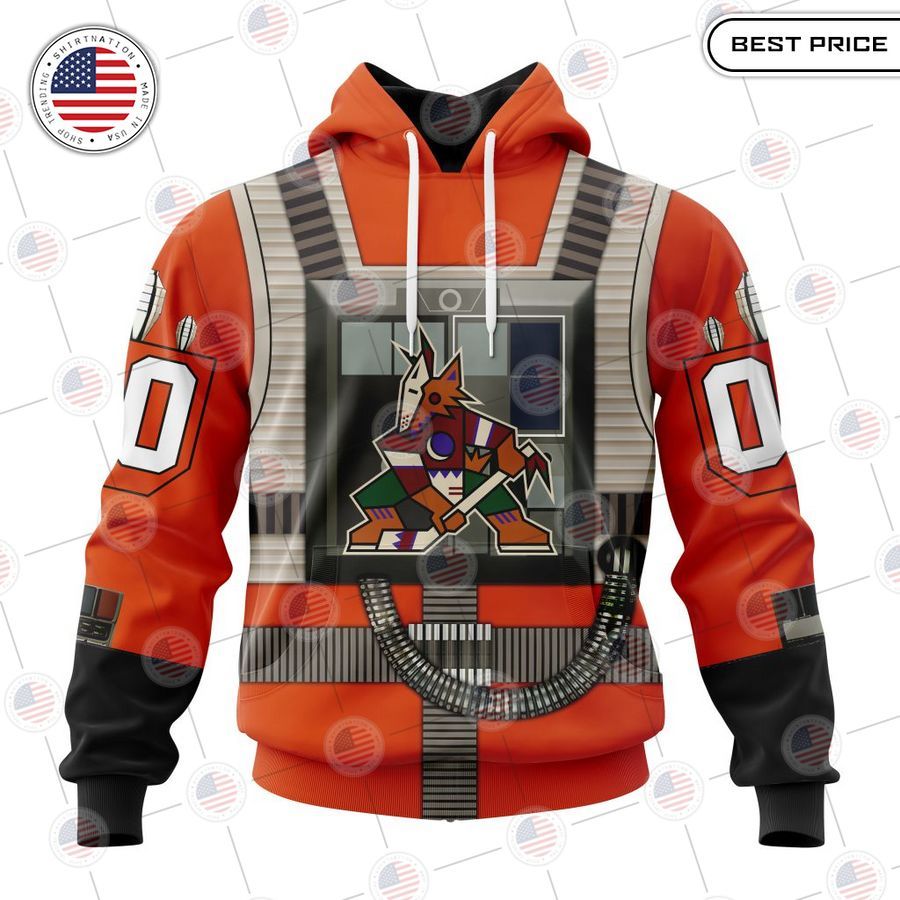 arizona coyotes star wars rebel pilot design custom shirt 1 543