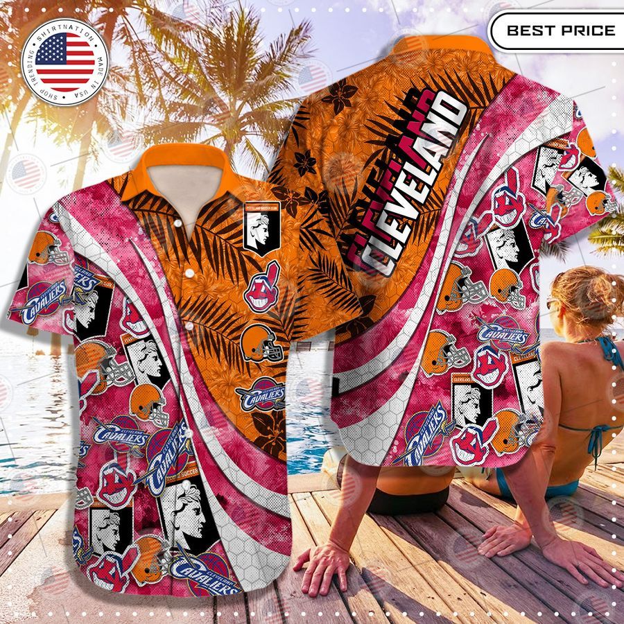 best cleveland logo sport teams hawaiian shirts 1 765