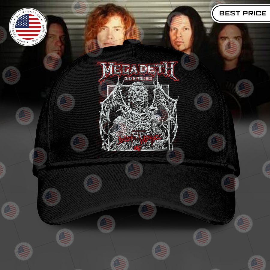 best megadeth crush the word tour shirt 2 937