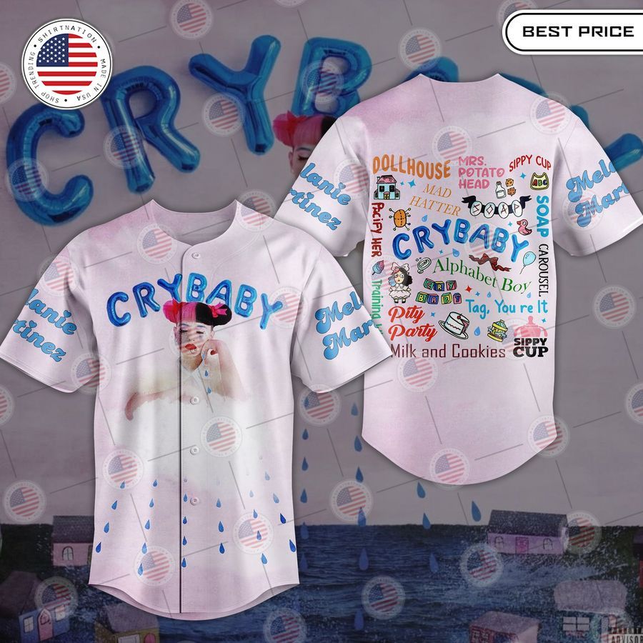 best melanie martinez cry baby baseball jersey 1 90